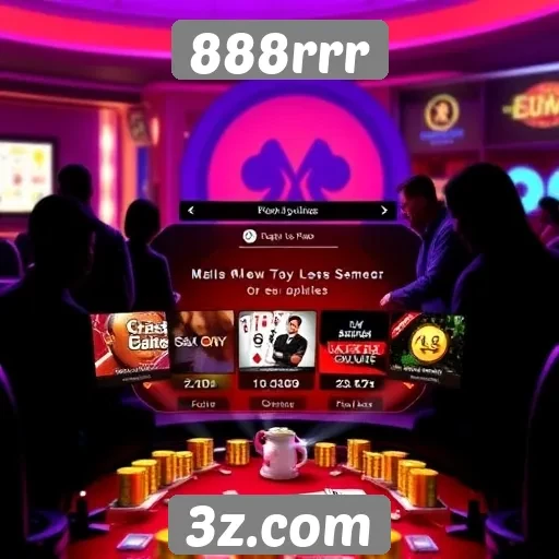 Interface do usuário do 888rrr é revisada por jogadores