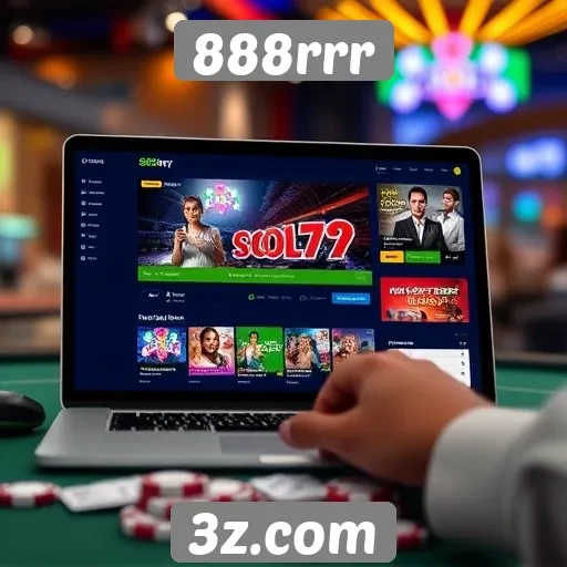 Plataforma 888rrr melhora interface de usuário